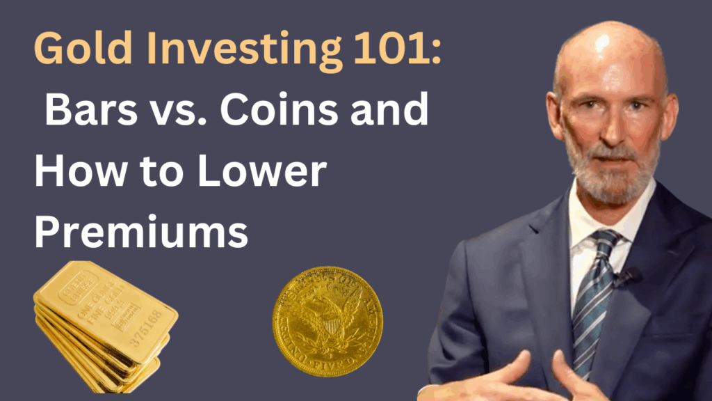 Learn the difference between gold bars and coins, their premiums, liquidity, and IRA eligibility in this investor guide.