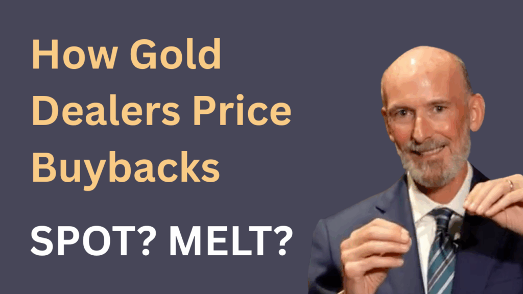 Learn why dealers pay under spot, how melt value works, and how to avoid selling your physical gold for less than it’s worth
